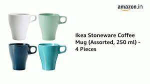 The president offered his congratulations to the players when they won the cup. Buy Ikea Stoneware Coffee Mug Assorted 250 Ml 4 Pieces Online At Low Prices In India Amazon In