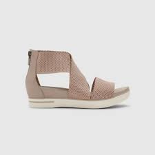 Eileen fisher luck leather platform sandals. Sport Sneaker Sandal In Perforated Nubuck Eileen Fisher