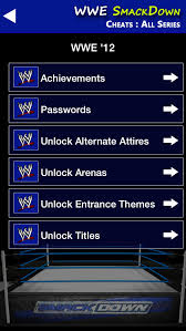 Must read you will see the password . Wwe Smackdown All Cheats Unlock Passwords Codes Trophies Apps 148apps