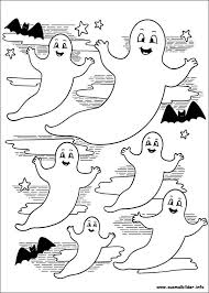 Gespenster Malvorlagen Halloween Halloween Basteln Vorlagen Halloween