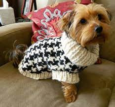 Custom Houndstooth Dog Sweater Available In 12 Colours Etsy Dog Sweater Dog Sweaters Dog Clothes