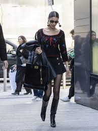 She's known by her beauty and her skills at modeling, her street style is so well valued and now you will see some of them Bella Hadid S Street Style At Milan Fashion Week Bella Hadid Outfits Bella Hadid Street Style Fashion