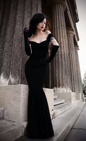 Look Stunning In The Most Fitted Black Velvet Dress Wowzer X Dresses For Graduation Ceremony Dresses Beautiful Dresses