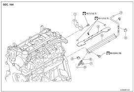 Nissan Sentra Service Manual Fuel Injector And Fuel Tube Removal And Installation Engine Mechanical Engine