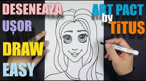 Planșe de colorat pentru fete de la 2 la 15 ani. Cum Sa Desenezi O Fata Usor How To Draw A Girl Easy Youtube