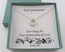 Generation Necklace Four Generations Great Grandma 4 Etsy Generation Necklace Necklace Clover Charm