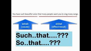 I was absent yesterday, so i did not see the new teacher. Cara Menggunakan Such That So That Cause Effect Sentence Materi Bahasa Inggris Kelas 12 Youtube