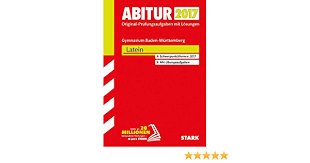 Abiturprüfung Baden-Württemberg 2017 - Latein: 9783849024215: Amazon.com:  Books