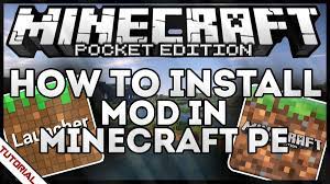 Download some apps (figure out which ones are free and which ones aren't) and boom you are done. How To Download And Install Mods In Minecraft Pe Ios Android