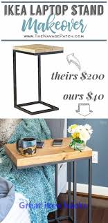 Great Ikea Hacks Furniturehacks In 2020 Diy Side Table Side Table Makeover Ikea Side Table