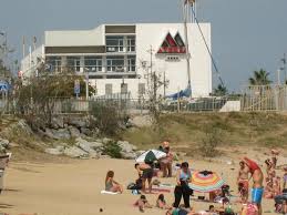 Each private bathroom also comes with a shower or bath. Vue De La Plage Picture Of Hotel Atenea Port Barcelona Mataro Tripadvisor