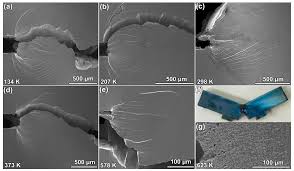 Materials Free Full Text Temperature Effect On Fracture Of A Zr Based Bulk Metallic Glass Html