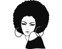 Black And White Woman Clipart Pin By Eduardo Camargo On Clip Art In 2020 Afro Women Black Girl Magic Art Black Girl Art