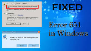 An error (from the latin error, meaning wandering) is an action which is inaccurate or incorrect. How To Fix Error 651 In Windows 10 8 1 7 Easy Solutions