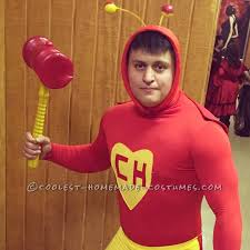 It was created by chespirito and it's famous worldwide. Hilarious Homemade El Chapulin Colorado Costume
