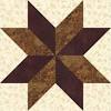 Blocks are on point, with the appearance of sashing, but you won't have to sew the sashing into long strips. 1