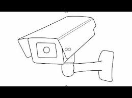 Camera cartoon icon visual media camera icon free vector. How To Drow A Cctv Security Camera Youtube In 2021 Camera Drawing How To Drow Camera Doodle