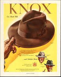 Anuncio Sombreros Knox Hats For Men Mens Hats Fashion 60s Mens Fashion