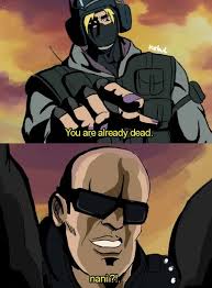 Iq Is The Counter Of Pulse If You Don T Get It Rainbow Six Siege Memes Funny Cartoons Drawings Funny Gaming Memes