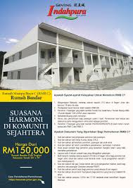 Ianya meliputi permohonan rumah mampu milik johor (rmmj), lot bumiputera dan perumahan rakyat. Property Rumah Bandar Melati In Genting Indahpura Kulai Johor Johor Developer Of Quality Residential And Commercial Properties