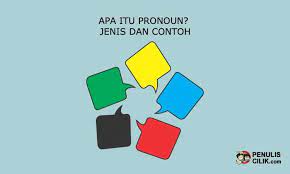 Apa Itu Pronoun Jenis Dan Contoh Penulis Cilik Tulisan Jenis Membaca