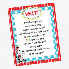 Dr Seuss Birthday Party Guest Book Sign By Idconsultdesign 5 00 Dr Seuss Birthday Party Dr Seuss Birthday Happy Birthday Book