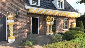 Ballonnenpilaar Voor Elke Gelegenheid Op Locatie Leverbaar