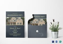 Editable house warming party invitation, corjl template, watercolor blush pink flower theme, new home invite, instant download, digital. Unique Housewarming Invitation Design Template In Psd Word Publisher