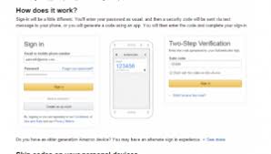 Ihr erhaltet bei klick auf ‚send code' dann einen code per sms. Amazon Fuhrt Zwei Faktor Authentifizierung Ein Lesen Net