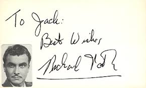 Richard Voth Signed Auto 3x5 Index Card Andy Griffith Show
