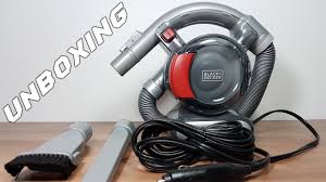 Colectorul de praf fiind detasabil este usor golit. Black Decker Flex Auto 12v Car Vacuum Cleaner Unboxing Youtube