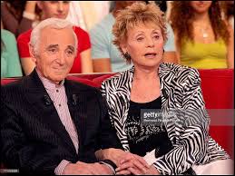 Charles Aznavour And Annie Cordy Recording Of The French Tv Show Charles Aznavour Chanteur Annie Cordy