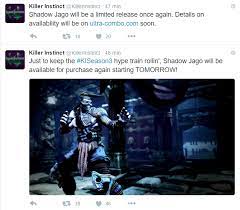 · fight against shadow jago. Can You Still Unlock Shadow Jago Shadow Jago Killer Instinct Forums