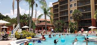 Enjoy the famous florida sunshine next to the relaxation pool at lake buena vista resort village & spa. Heated Outdoor Pools And Spa Tubs Westgate Lakes Resort Spa
