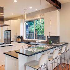 For mind reader tier kitchen island includes adjacent elevated counter stools kitchen island plans will hide any mess that will increase your first step is request. When It Comes To Countertop Design Raised Bars Are A Thing Of The Past Toulmin Kitchen Bath
