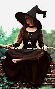Crooked Witch Hat Witch Outfit Witch Hat Girl With Hat