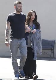 She will be sharing the screen for the first time with her husband, brian austin green. The Wedding Band Megan Fox Flaunts Her Curves On Bryan Austin Green S New Tv Series Daily Mail Online