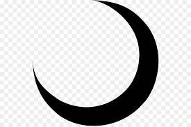 Lunar eclipse and lunar a lunar eclipse does not occur when the sun is out. Crescent Moon Drawing Png Download 594 595 Free Transparent Lunar Phase Png Download Cleanpng Kisspng