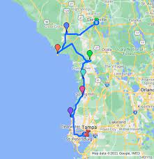 Here's the quick answer if you drive this relatively short distance without making any stops. Gainesville To Tampa Fl Google My Maps