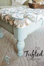Awesome coffee sack diy ottoman with decorative buttons. Diy Tufted Coffee Table Bench Designed Decor Diy Tufted Ottoman Tufted Ottoman Coffee Table Diy Ottoman Coffee Table