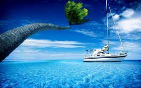 Hd Wallpapers Download Free Free Download Hd Desktop Wallpapers 1080p Ocean Wallpaper Beach Landscape Boat Wallpaper