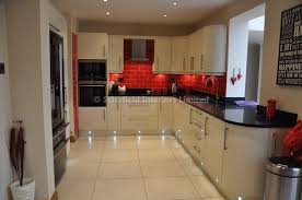 odyssey cream acrylic kitchen with