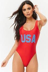 Women S Swimwear Bikinis Swimsuits Cover Ups Forever21 One Piece Swimsuit Red One Piece One Piece Swimsuit