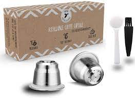2.3 tea pods are user friendly. Reusable Coffee Capsules For Nespresso Sustainable And Refillable In A Double Pack Our Refillable Coffee Capsule Lets You Make The World A Little Bit Greener With Every Sip Amazon De Home