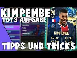 Ecco gli obiettivi da completare. Fifa 21 Kimpembe Tots Aufgabe Einfach Abschliessen Richtig Starke Karte Tipps Tricks Youtube