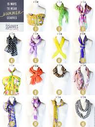 Different Ways To Wear A Scarf In The Summer 15 Ways To Wear Summer Scarves How To Wear Scarves Summer Scarves Ways To Wear A Scarf