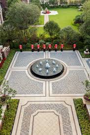 Sed Landcape Architect Ltd Neoclassicism Community Water Feature Aerial View S Landscape And Urbanism Backyard Water Fountains Landscape Architecture Design