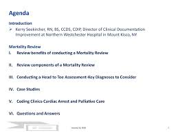 Importance Of Considering Risk Of Mortality In Chart Review