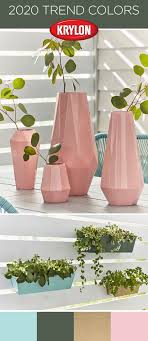Create A Pretty In Pink Tablescape With Krylon 2020 Color Trend Colormaxx Satin Ballet Slipper Vases Think Out Of The Box Pink Tablescape Color Trends Krylon