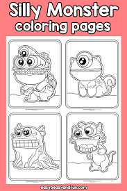433 x 560 file type: Silly Monsters Coloring Pages Easy Peasy And Fun Membership